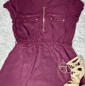Purple dress
